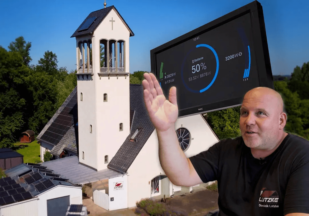 Roofer beats the German energy costs