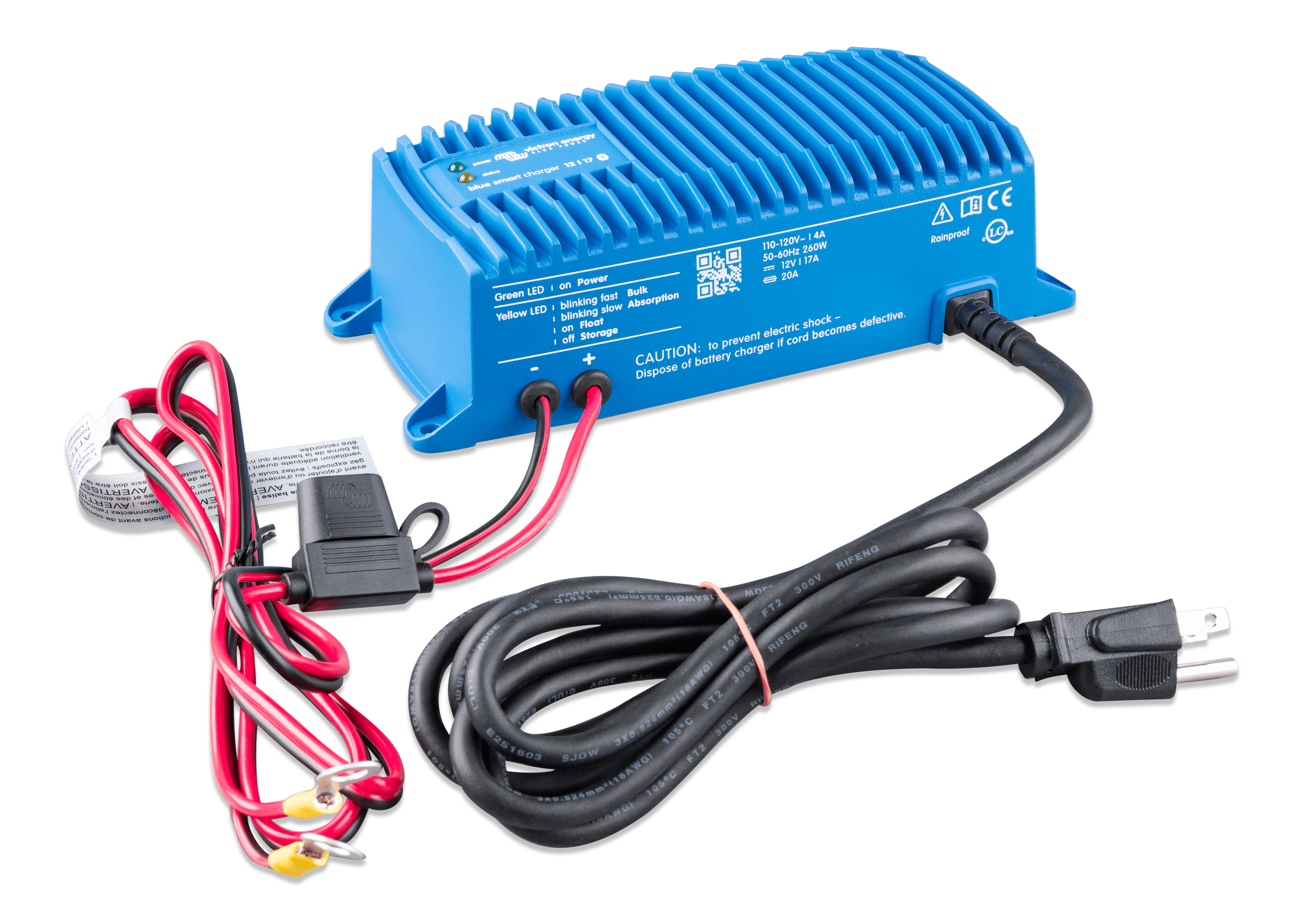 Blue Smart IP67 Charger 12/17(1) 120V NEMA 5-15 (right) thumbnail