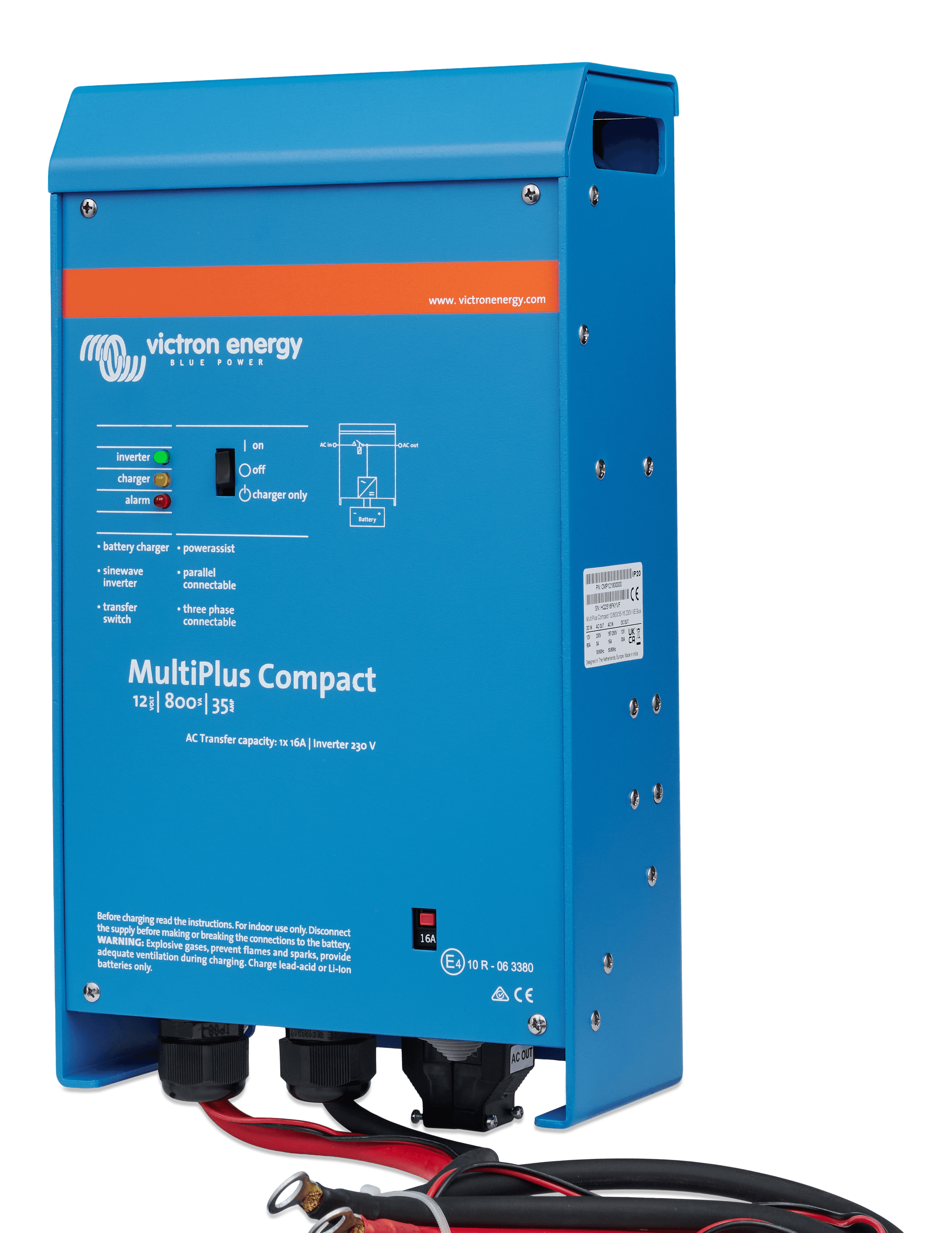 MultiPlus Compact 12V 800VA 230Vac (Left) thumbnail
