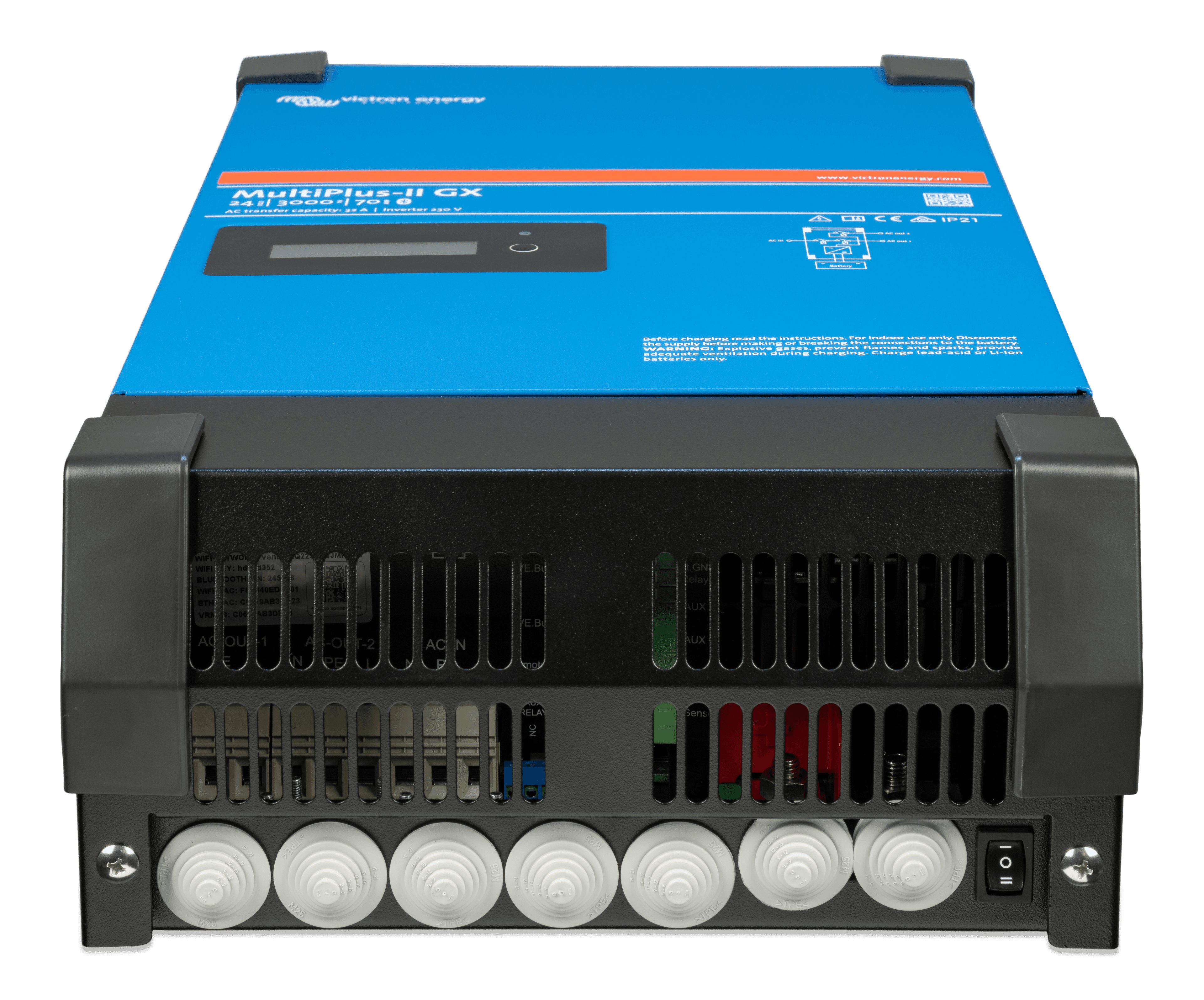 MultiPlus-II 24V 3kVA 70-32 230V GX (bottom) thumbnail