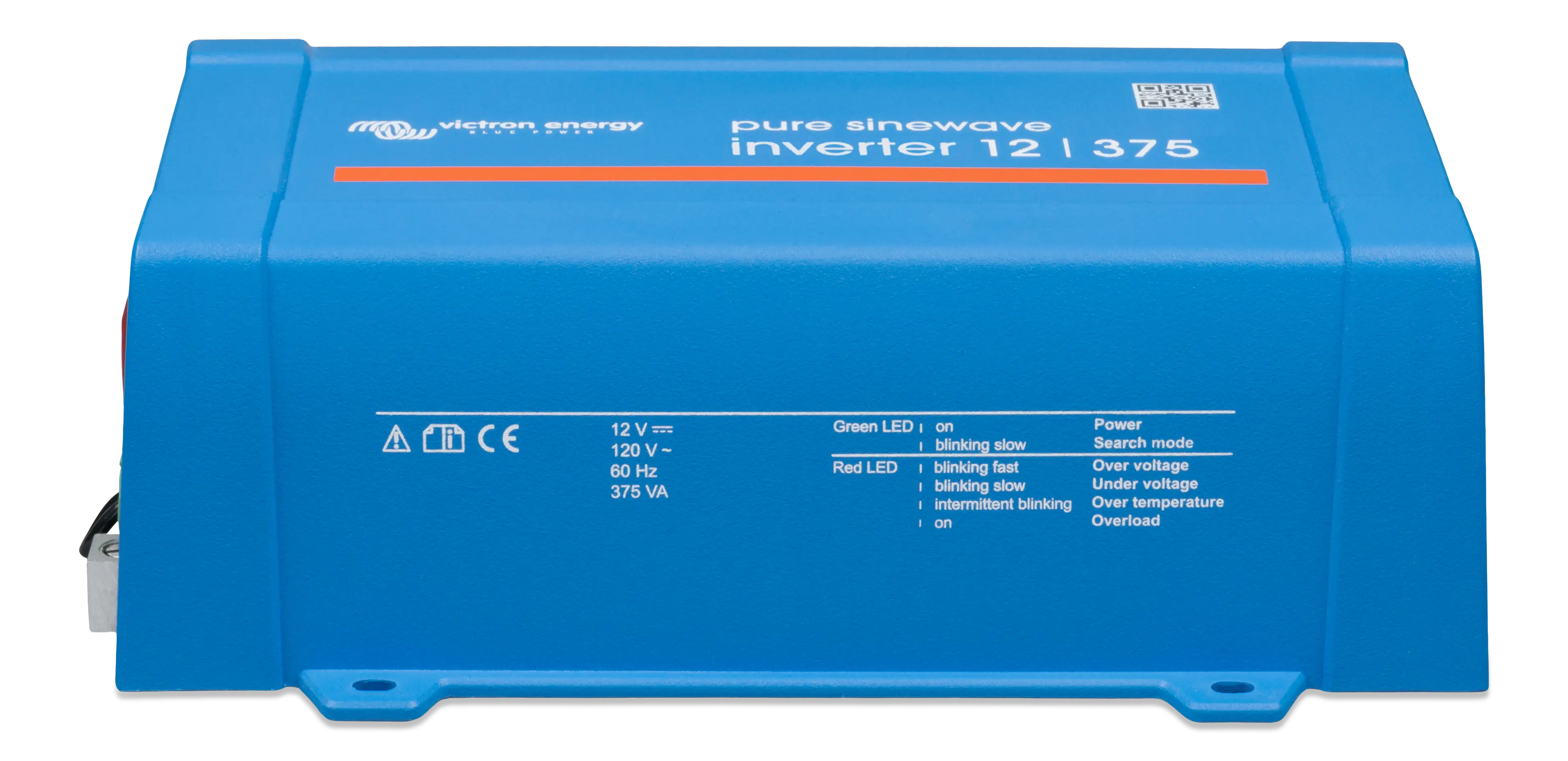 Inverter 12V 375VA 120V VE.Direct NEMA 5-15R (front) thumbnail