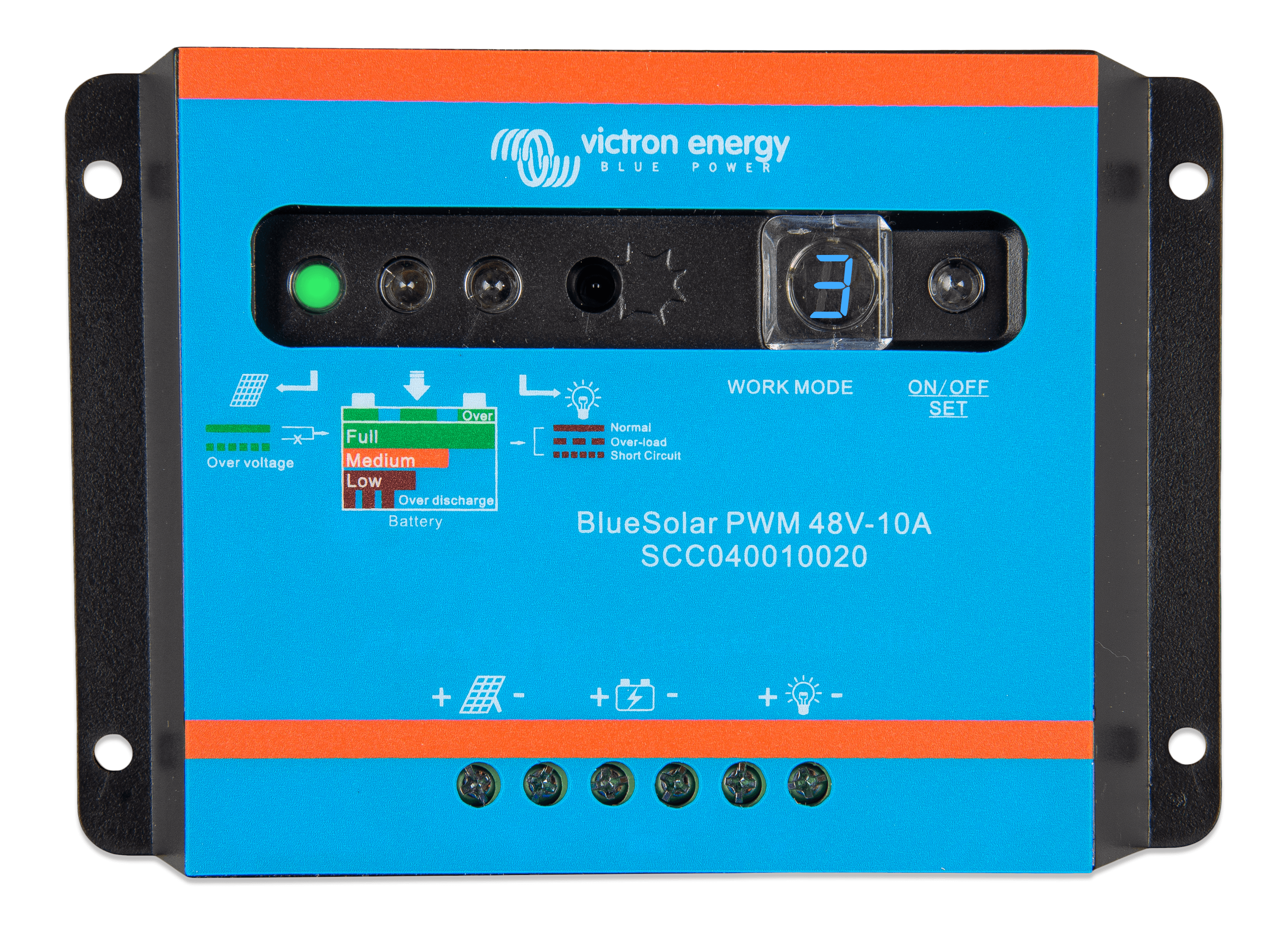 BlueSolar PWM-Light Charge Controller 48V-10A thumbnail